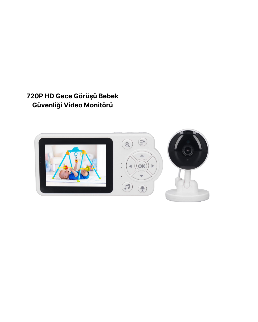 LED Yıldızlı Projektör Galaxy Modlu Renk ve Parlaklık Ayarlı Gece Lambası - Lisinya