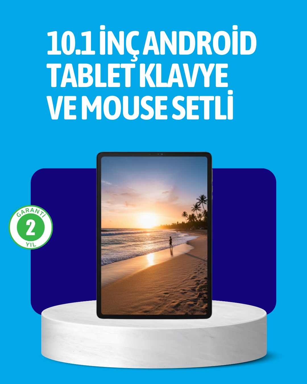 Android 15 Tablet Klavyeli Mouse’lu Profesyonel Set - Lisinya