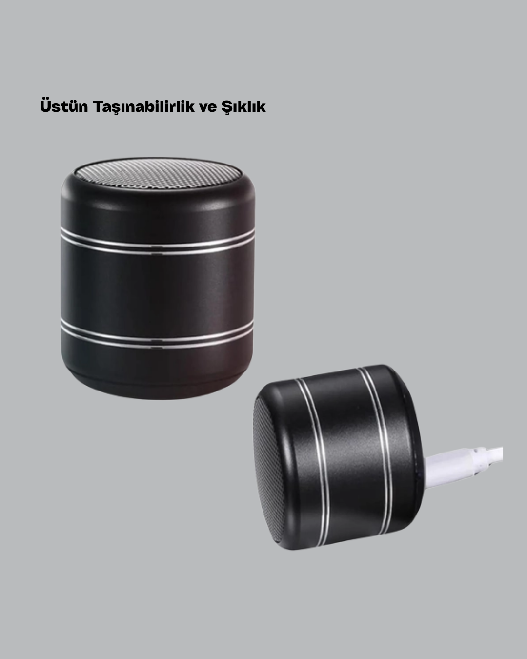 Mini Alüminyum Bluetooth Hoparlör Yüksek Bas Performansı - Lisinya