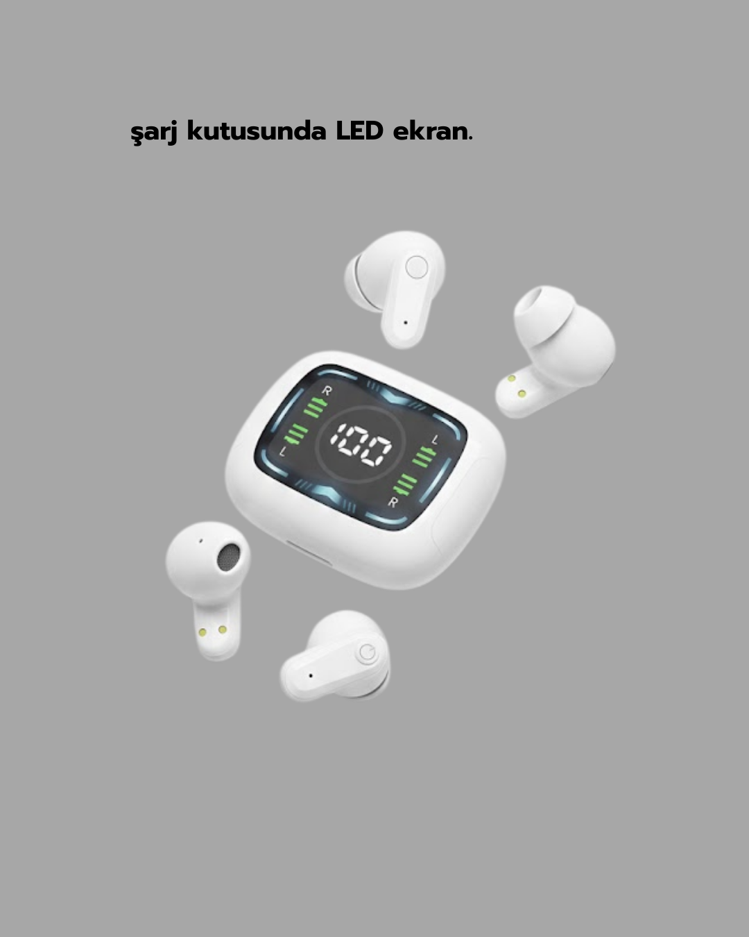 Taşınabilir J-IPOX P520 1200 mAh Bluetooth Hoparlör Mikrofonlu - Lisinya