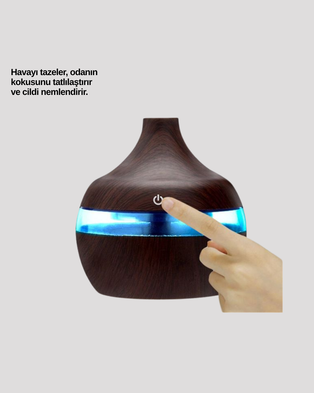 Yoga ve Meditasyon İçin Ultrasonik Hava Nemlendirici - Lisinya