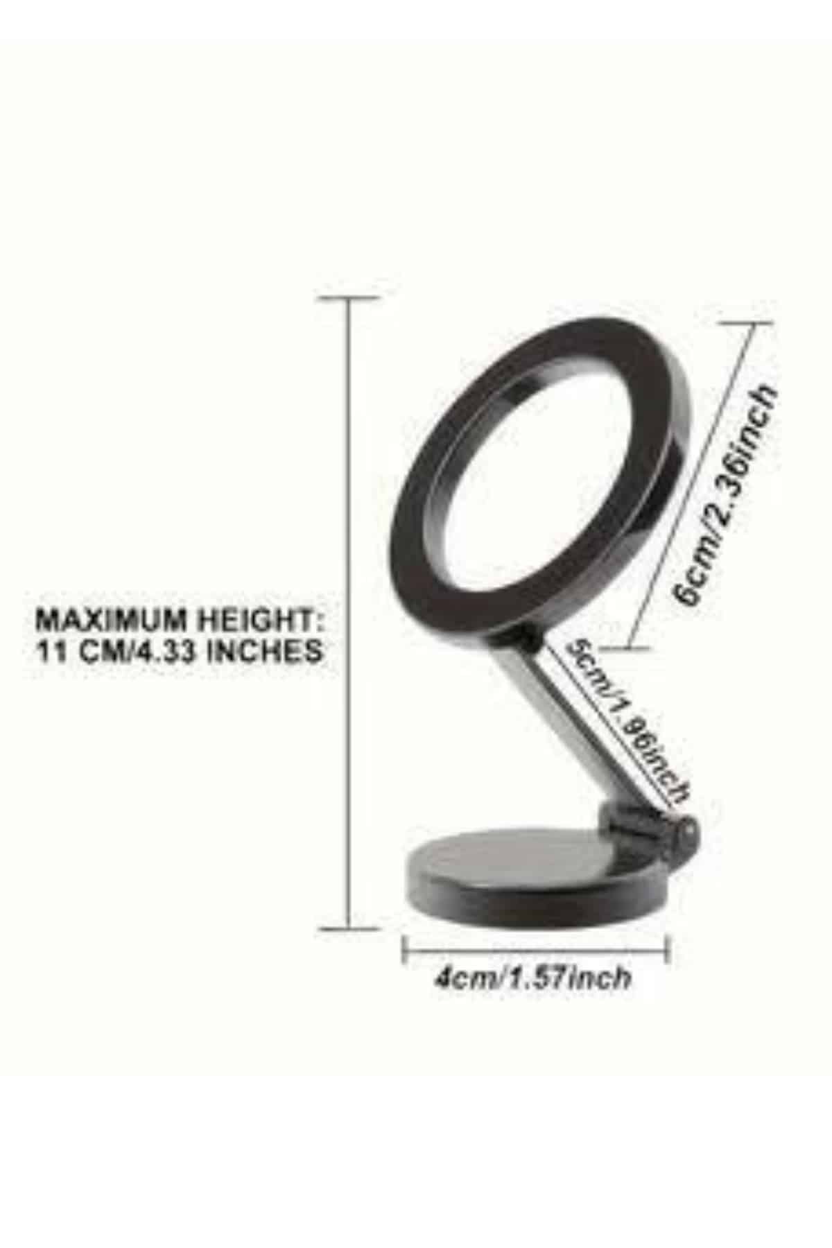 Araç Içi Telefon Tutucu İOS Uyumlu Magsafe Manyetik Mıknatıslı - Lisinya