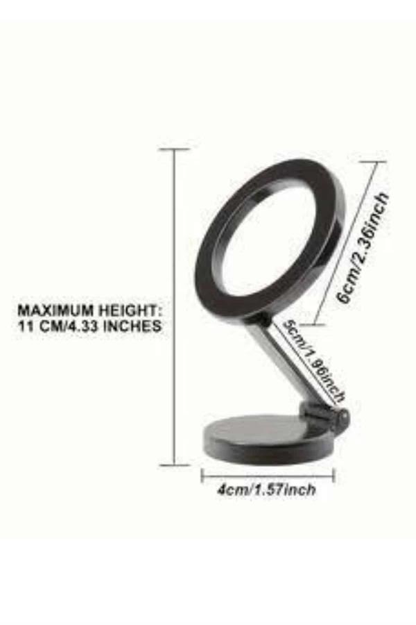 Araç Içi Telefon Tutucu İOS Uyumlu Magsafe Manyetik Mıknatıslı - Lisinya