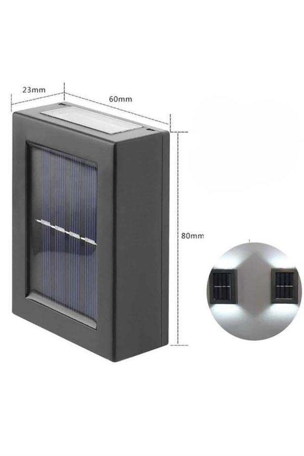 Bahçe Aydınlatması Solar Güneş Enerjili Dekoratik Led Işıklı Lamba - Lisinya