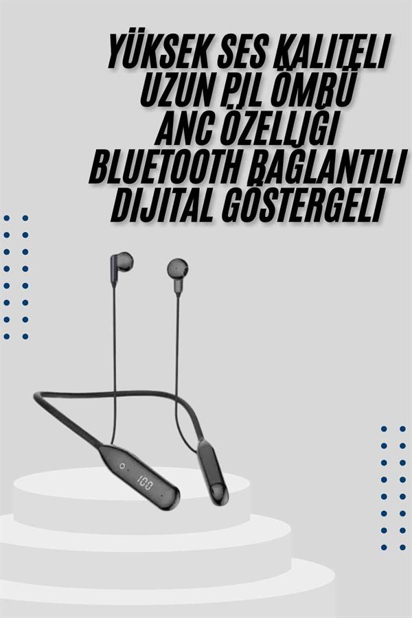Bluetooth Kulaklık Kablolu Android ve İOS Uyumlu ANC Özellikli - Lisinya