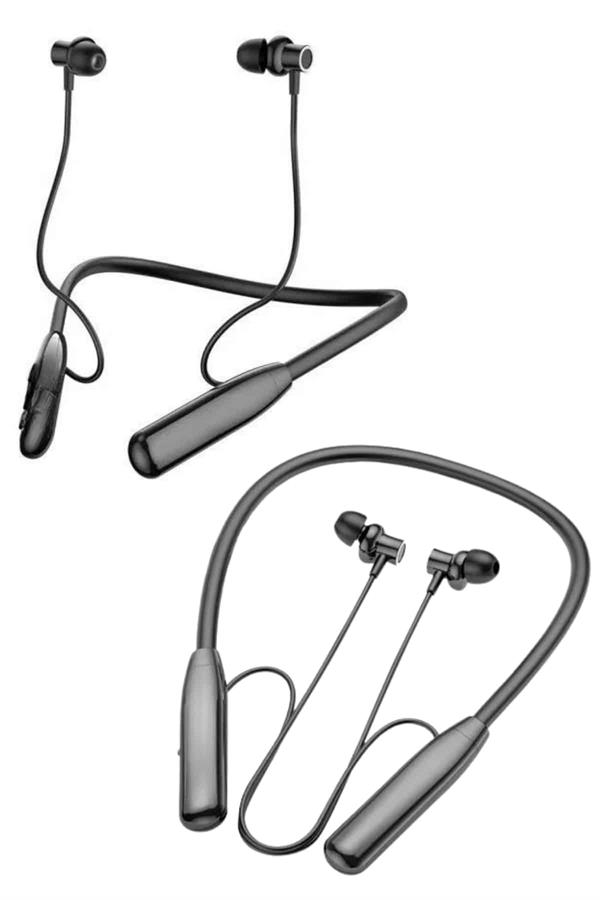 Bluetooth Kulaklık Şarj Göstergeli 100 Saat Şarj Kapasiteli Sporcu Kulaklık - Lisinya