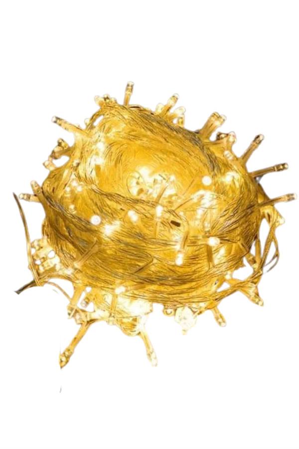 Dekoratif Peri Led 100 Ledli Gün Işığı Pilli 10 Metre Gün Işığı - Lisinya