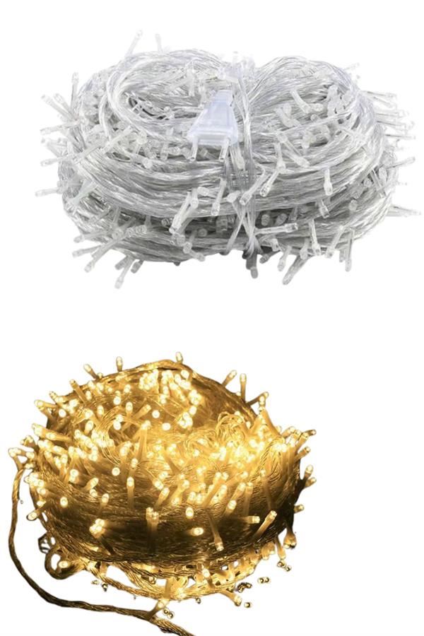 Dış Mekan Led Aydınlatma 10 Metre Gün Işığı Led Işık Pilli - Lisinya