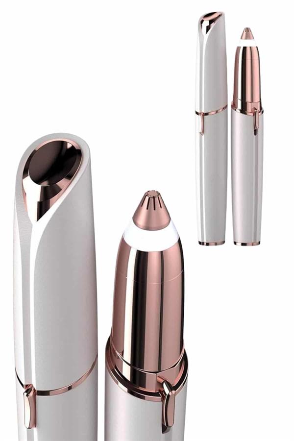 Epilasyon Aleti Tüy Kıl Alma Kaş Bıyık Unisex Yüz Bakım Tıraş Aleti - Lisinya