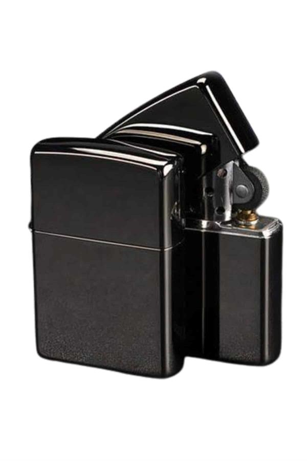 Erkeklere Özel Hediyelik Eşya Metalik Benzinli Çakmak Doldurulabilir - Lisinya