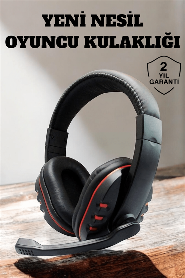 Güçlü Bass ve Suya Dayanıklı, Kablolu Oyuncu Kulaklığı ile Kesintisiz Deneyim - Lisinya