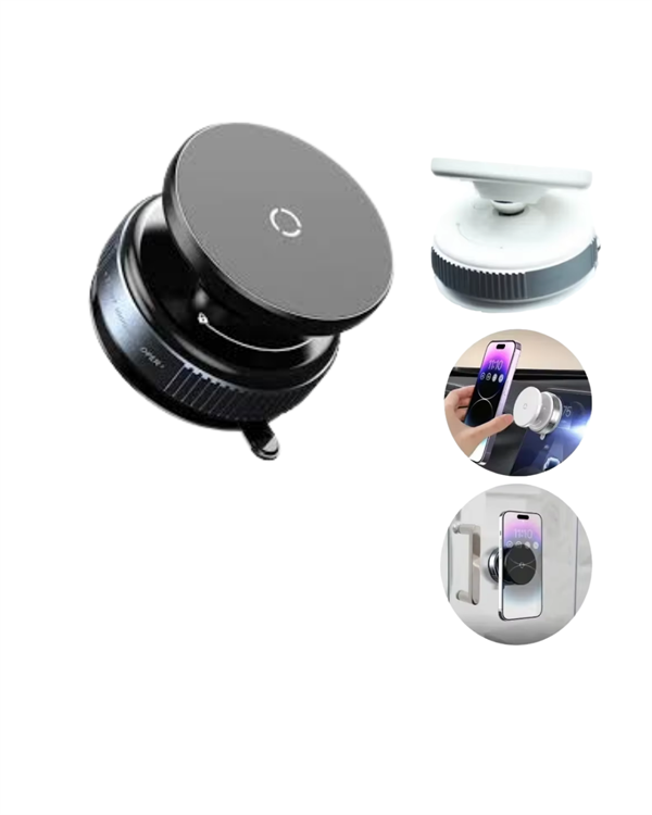 360° Ayarlanabilir Manyetik Araç Telefon Tutucu – Kompakt ve Pratik Tasarım - Lisinya
