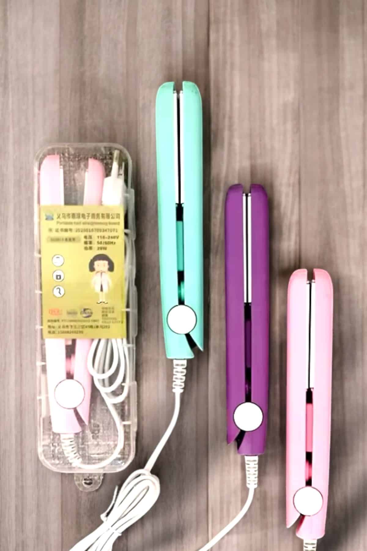 180°C Isı ve Uzun Süre Kalıcı Düzlük Sağlayan Mini Saç Düzleştirici - Lisinya