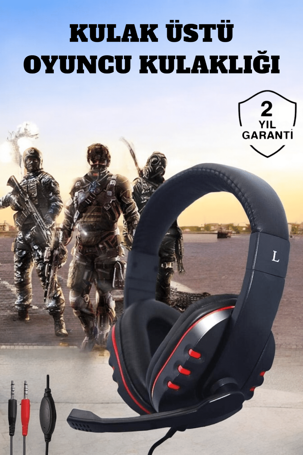 Mikrofonlu, Gürültü Engelleyici ve Dayanıklı Kulaklık: Oyun Performansınızı Zirveye Taşıyın - Lisinya