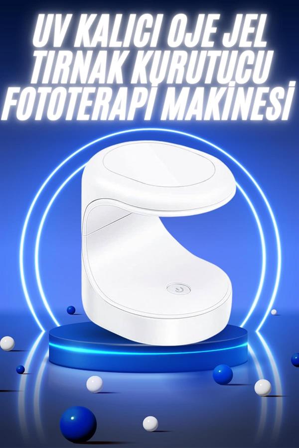 Kalıcı Oje Protez Tırnak Uv Led Kuturucu Oje Jel Tırnak Kurutucu - Lisinya