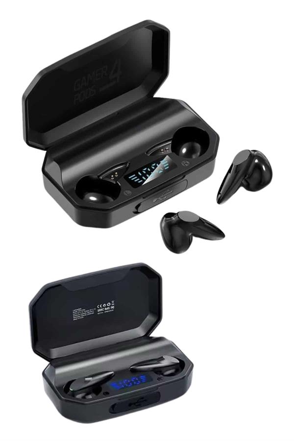 Kulak İçi Bluetooth Kulaklık Rgb Işıklı Çift Mikrofonlu iOS/Android Uyumlu BT 5.2 - Lisinya