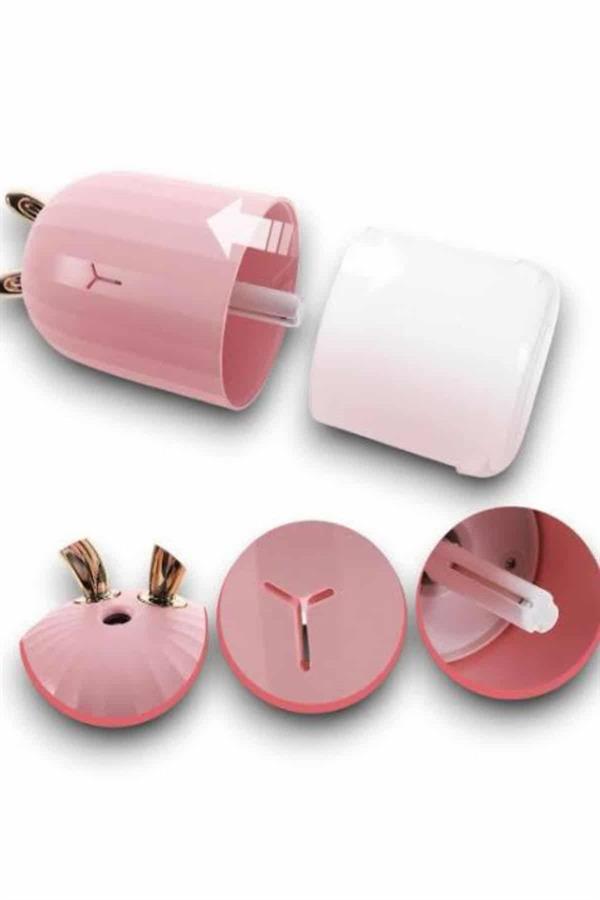 Led Işıklı Hava Nemlendirici Buhar Makinesi Dekoratif Aromaterapi - Lisinya