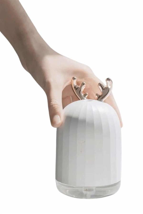 Led Işıklı Hava Nemlendirici Buhar Makinesi Dekoratif Aromaterapi - Lisinya