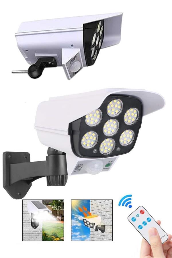 LED Lamba-Güneş Paneli Destekli Uzaktan Kumandalı Solar LED Lamba - Lisinya