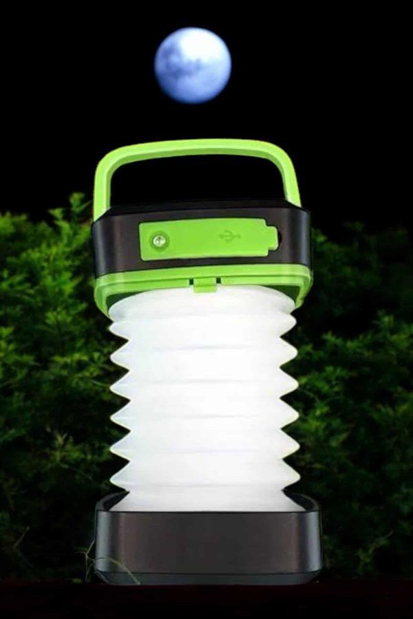 Led Lamba Kamp Lambası Hafif Taşınabilir Şarj Süreli Akordeon El Fenerli - Lisinya