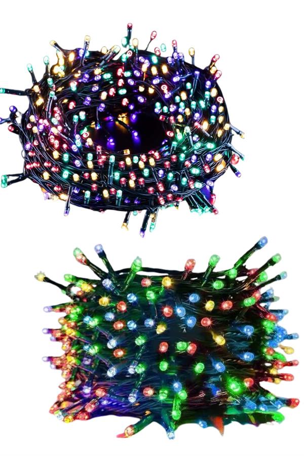 Ledli Fişli Led Dekor Lambası 5M RGB Yılbaşı Ağacı Işığı - Lisinya