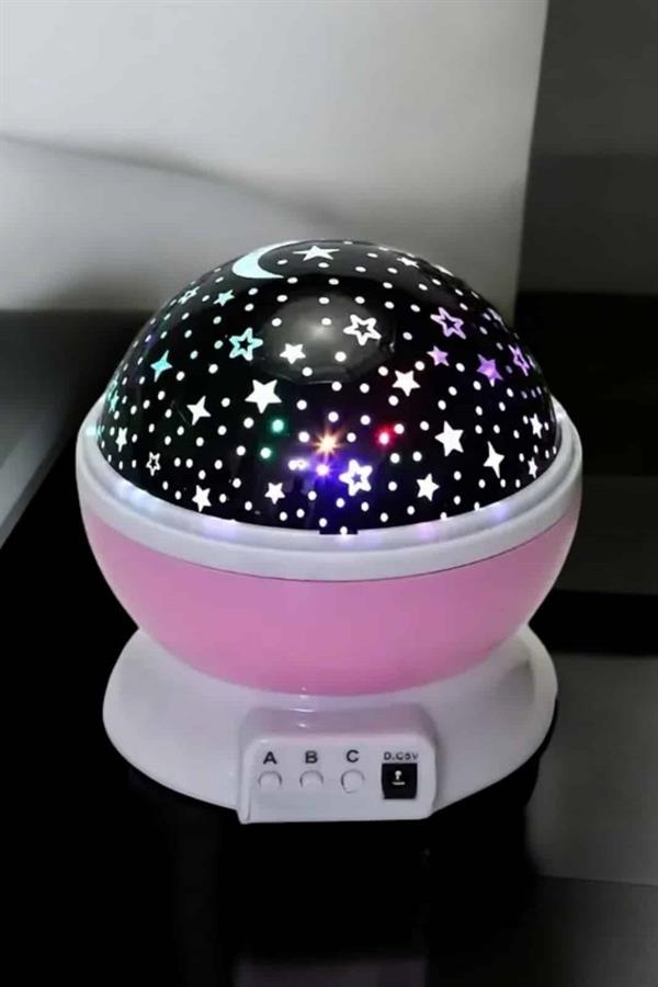 Mavi ve Mor Işıklı Star Master Projeksiyon Lambası - Lisinya