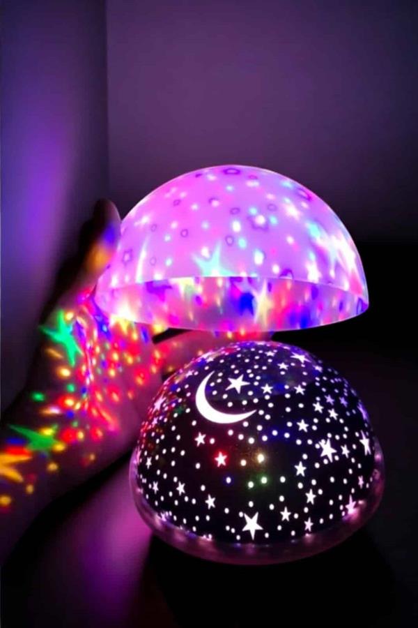 Mavi ve Mor Işıklı Star Master Projeksiyon Lambası - Lisinya