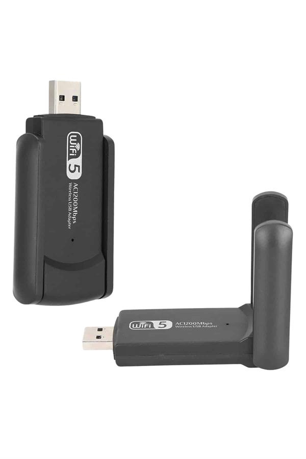 Mbps Wifi Alıcı Kablosuz Wifi Adaptörü Çift Band Çift Antenli - Lisinya
