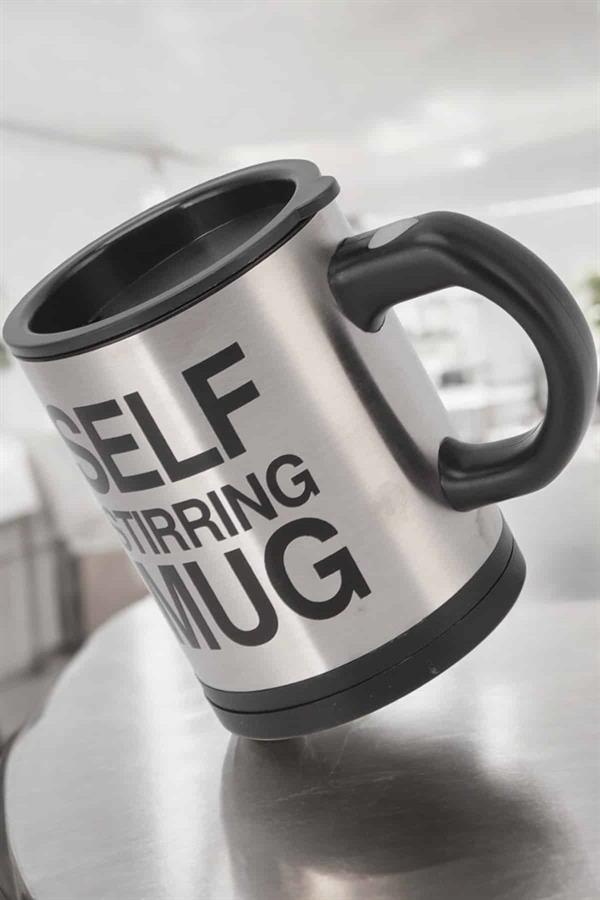 Mikser Kupa Yazılı Mug Bardak Karıştırma Özelliği - Lisinya