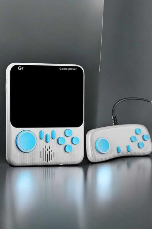 Mini Atari El Atarisi 3.5 inç Ekran Çift Konsol 666 Adet Retro Oyun Gameboy El Atarisi - Lisinya