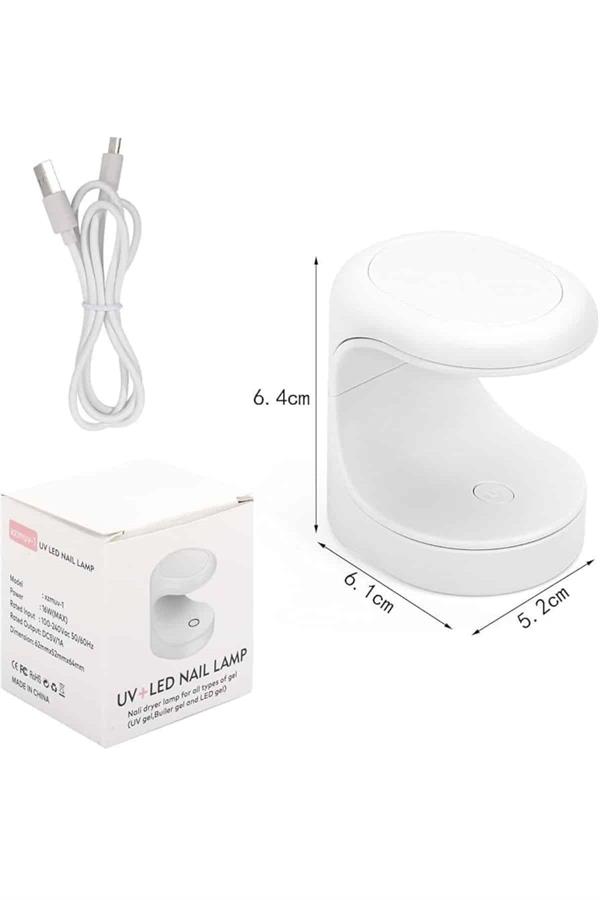 Mini Taşınabilir Kalıcı Oje Jel Tırnak Kurutucu Fototerapi Makinesi - Lisinya