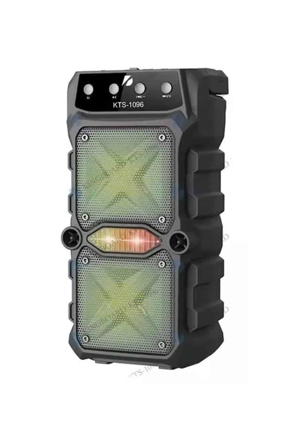 Taşınabilir Kablosuz Bluetooth Hoparlör Uzun Pil Ömrü Led Işıklı - Lisinya