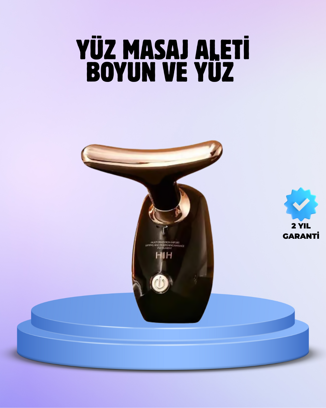 Yüz Masaj Aleti Boyun ve Yüz EMS Güzellik Cihazı Cilt Sıkılaştırma Cilt Gençleştirme Cihazı - Lisinya