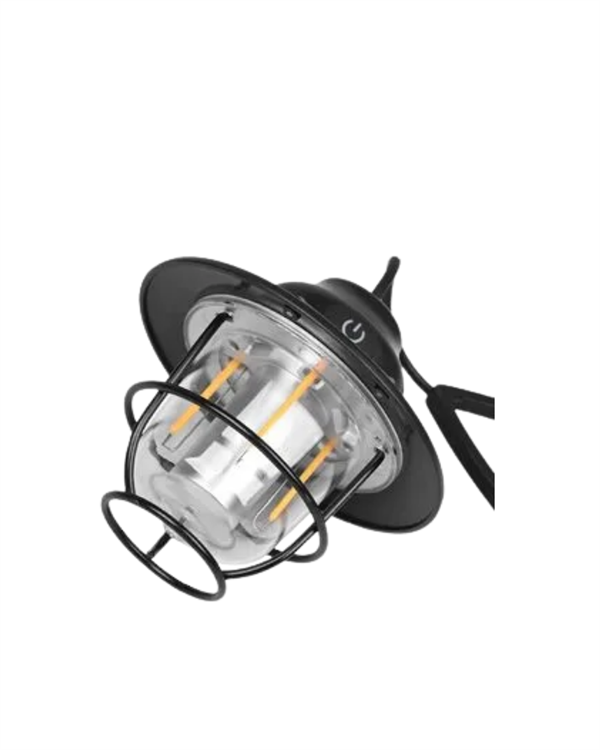 4 Fonksiyonlu Dekoratif Kamp Lambası – Tungsten Ampul, USB Çıkışlı - Lisinya