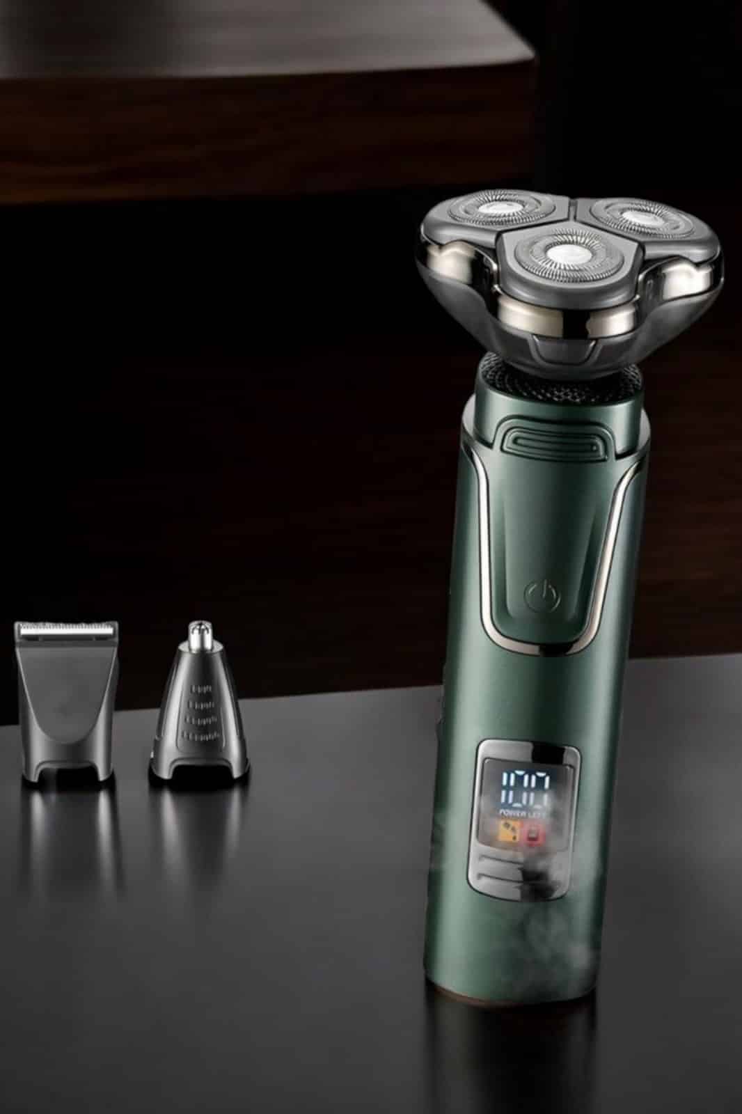 3 Başlıklı Profesyonel Saç ve Sakal Bakım Seti Vücut, Burun ve Kulak Tüy Alma - Lisinya