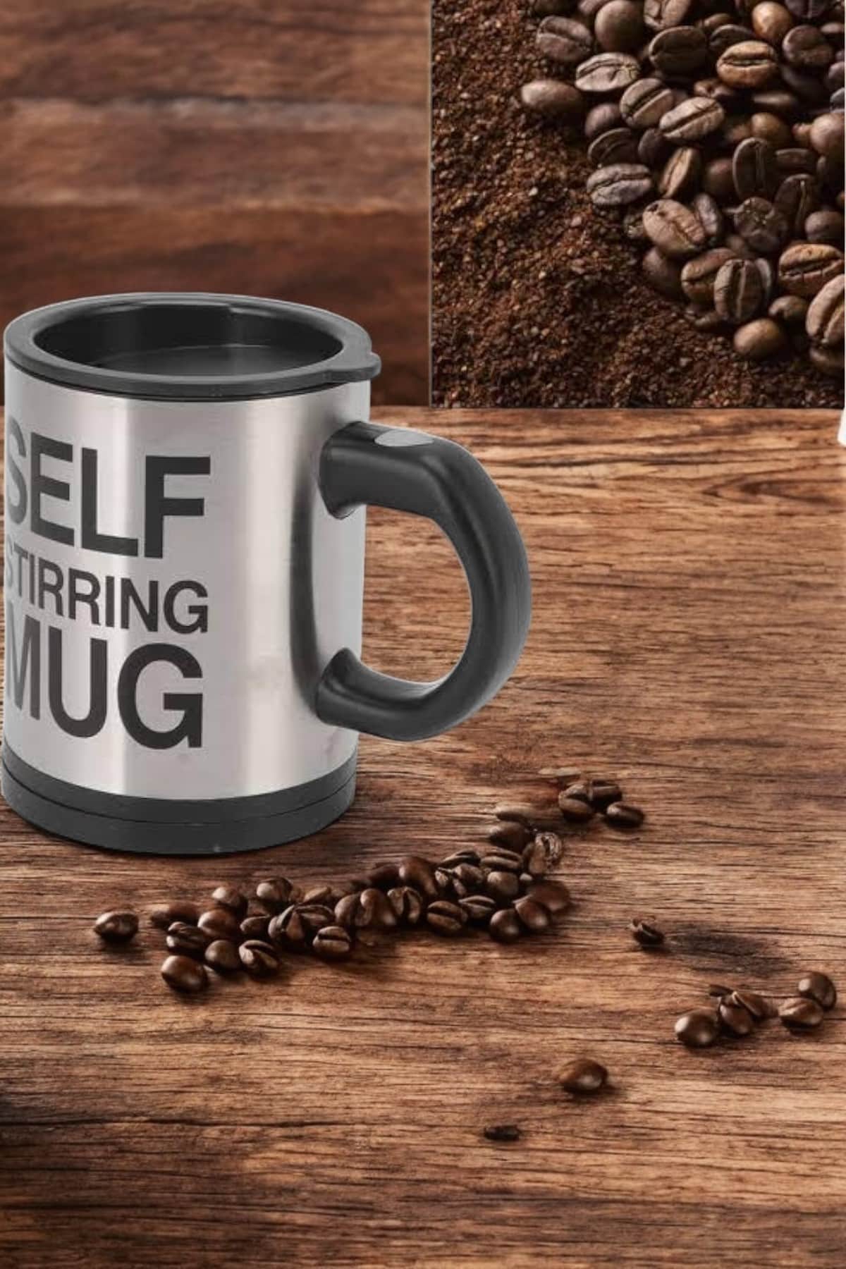 Mikser Kupa Yazılı Mug Bardak Karıştırma Özelliği - Lisinya