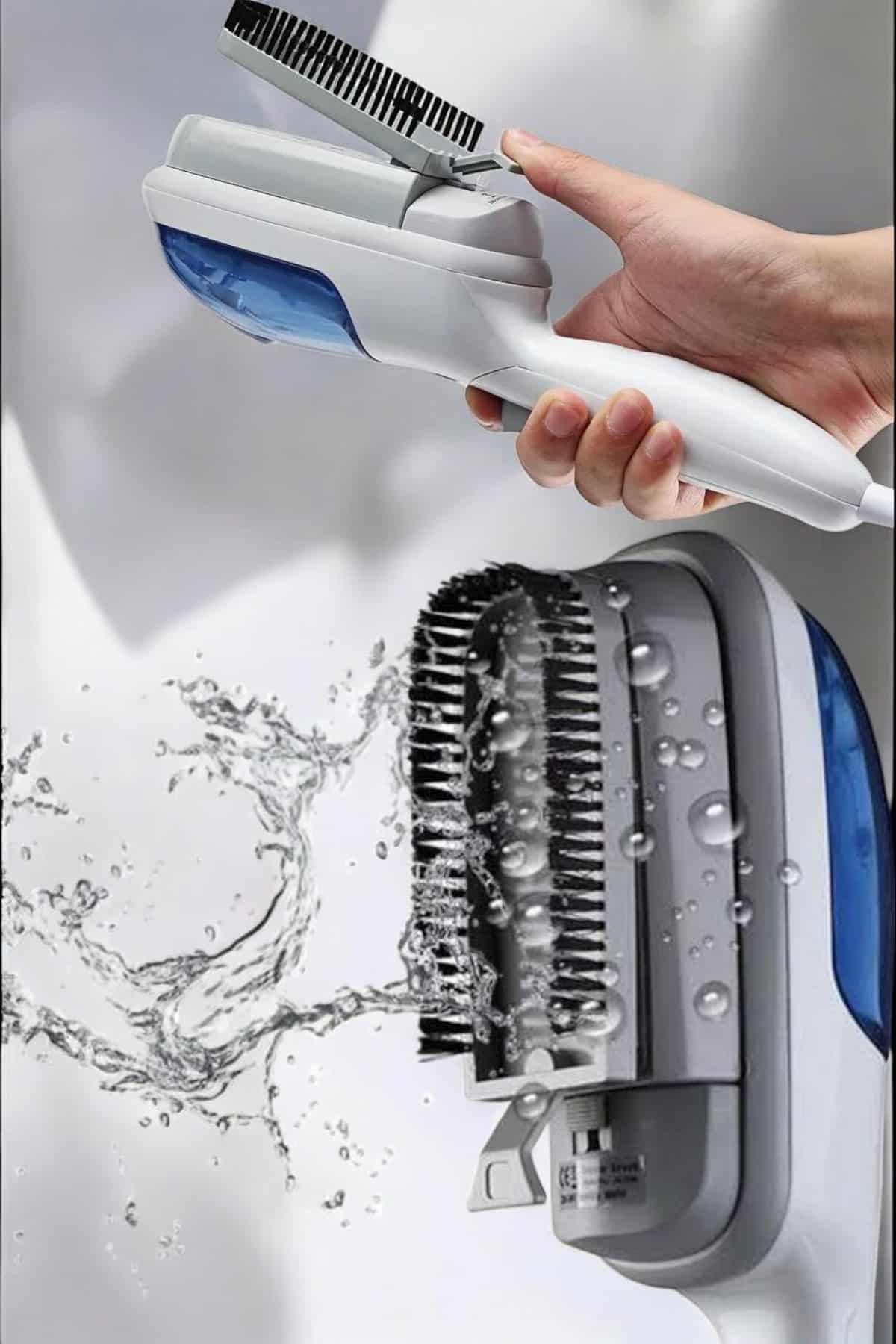 Buharlı El Ütüsü Taşınabilir Kompakt Su Hazneli - Lisinya