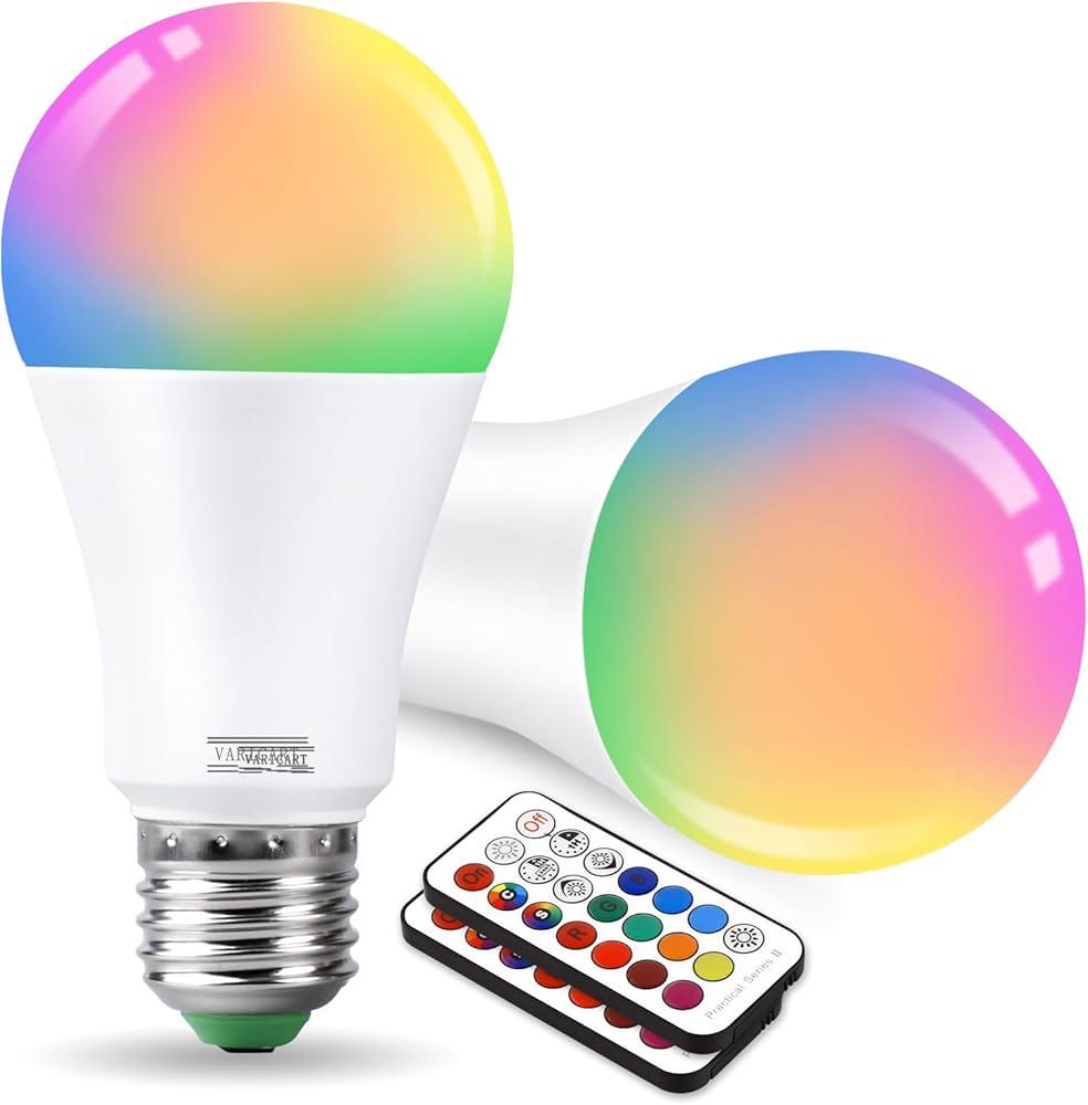 Led Ampul Enerji Dostu RGB Işıklı 100W Led Işık - Lisinya