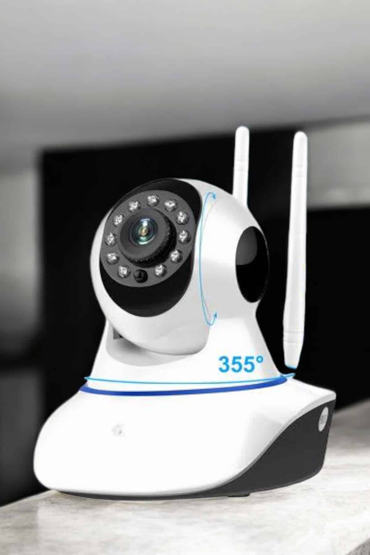 Ev Kamerası Wifi Kamerası Video Kayıt Çift Yönlü Hareket Sensörü Bebek - Lisinya