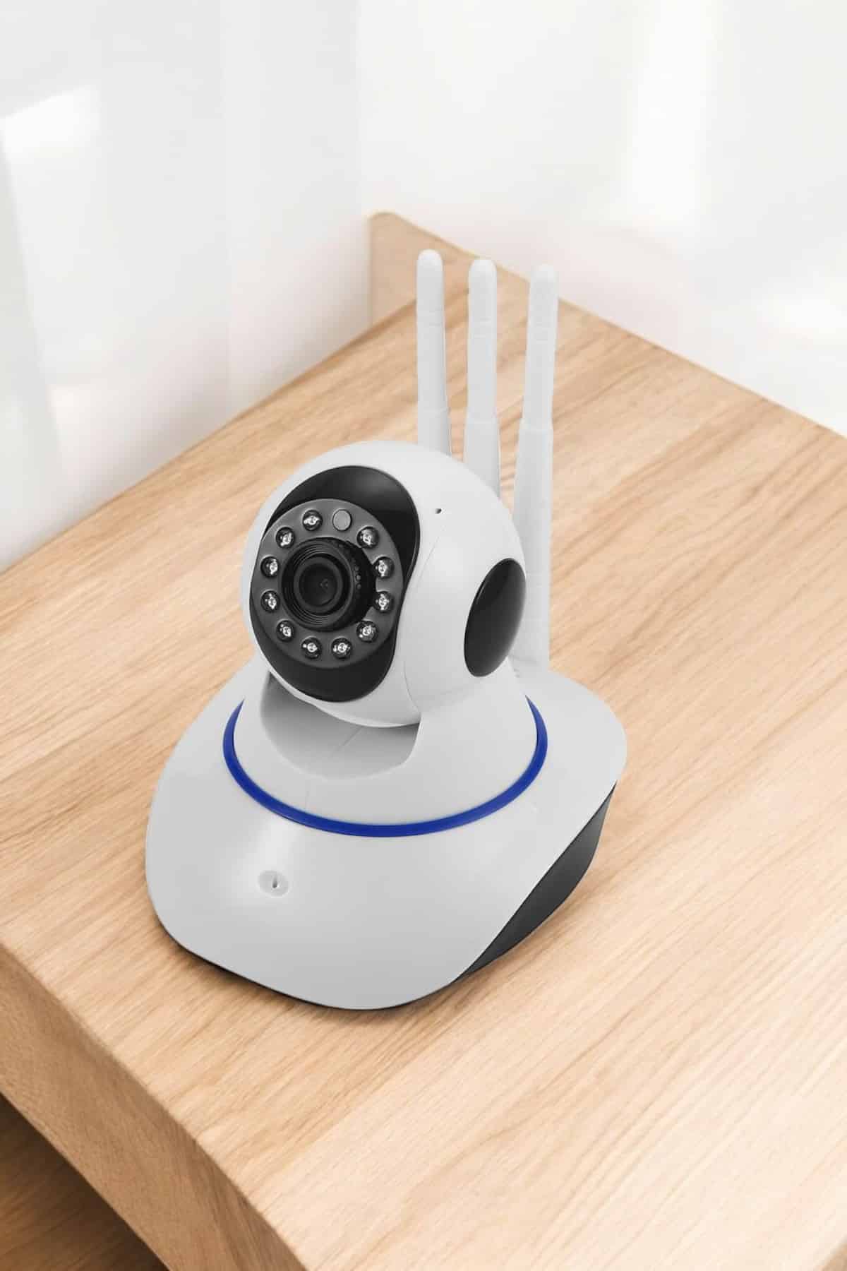 Wifi Kamera Ev Kamerası Gece Görüşlü Kablosuz Bebek Izleme Kamerası - Lisinya