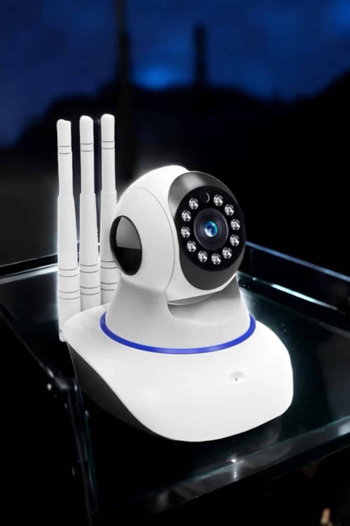 Wifi Kamera Ev Kamerası Gece Görüşlü Kablosuz Bebek Izleme Kamerası - Lisinya