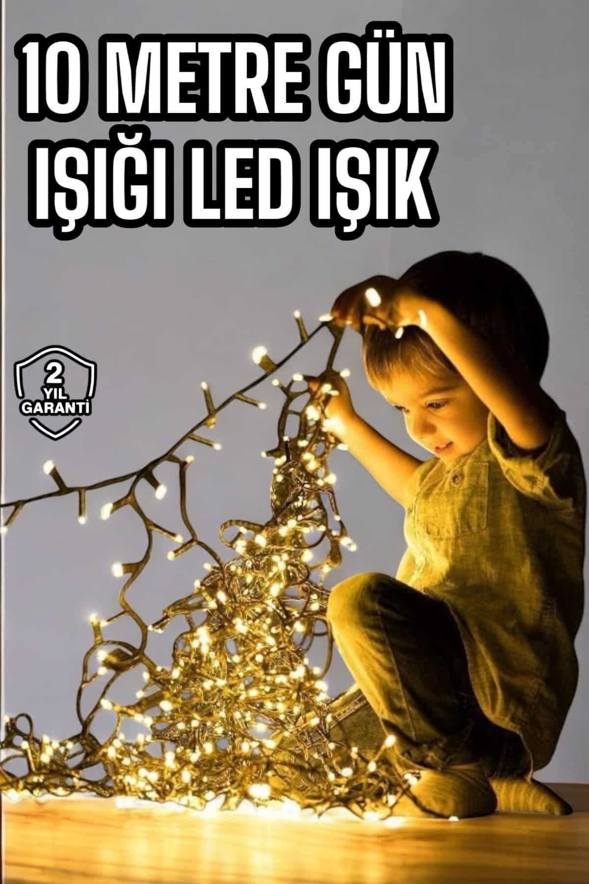 10 Metre Şerit Led Gün Işığı Led Işık Süsleme Parti Malzemesi Konsept - Lisinya