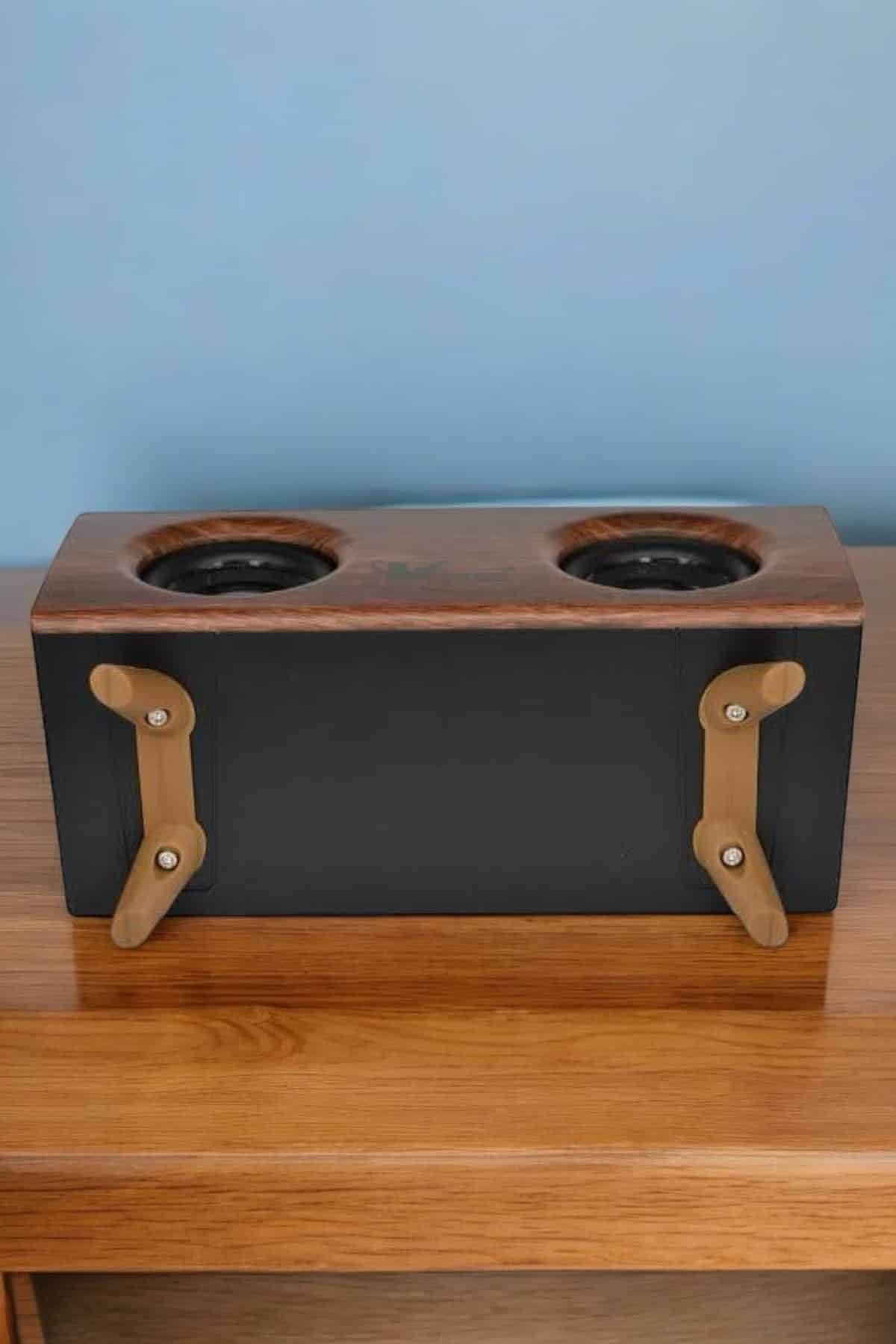 Bluetooth Hoparlör Ahşap Klasik Retro Gramofon Bluetooth Müzik Kutusu - Lisinya