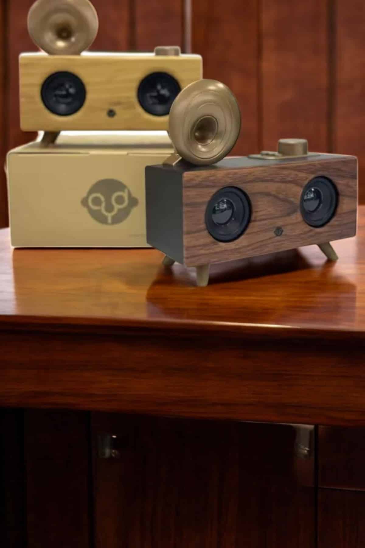 Çalar Radyo Müzik Kutusu Nostaljik Hoparlör Speaker - Lisinya