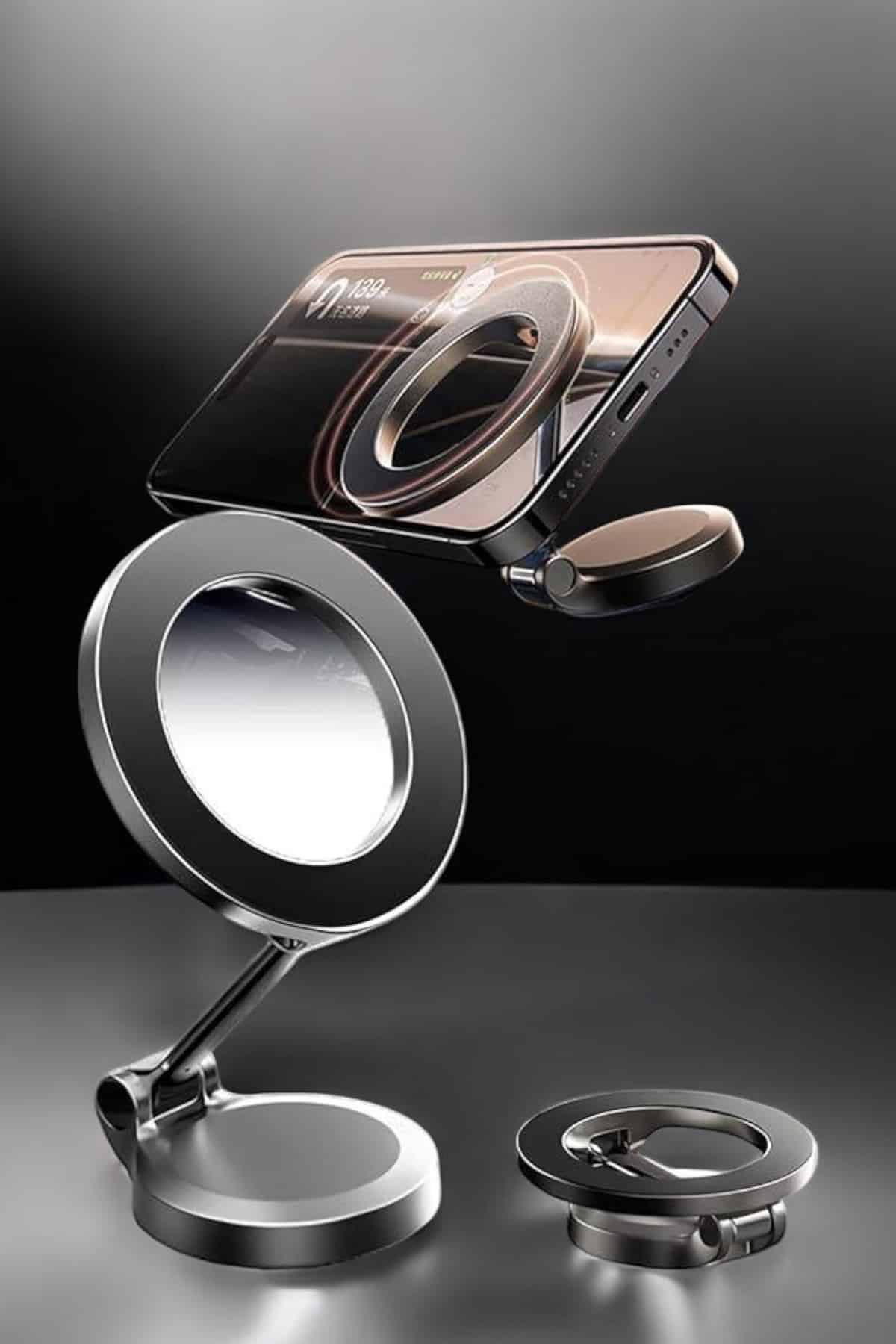 Araç İçi Telefon Tutacağı Manyetik Tasarım Ayarlanabilir - Lisinya