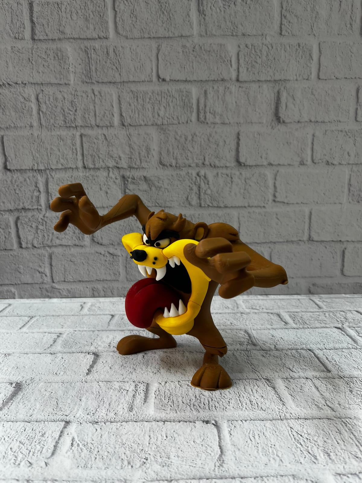 15 cm Tazmanya Canavarı Figürü Çizgi Karakter Koleksiyonluk Biblo - Lisinya