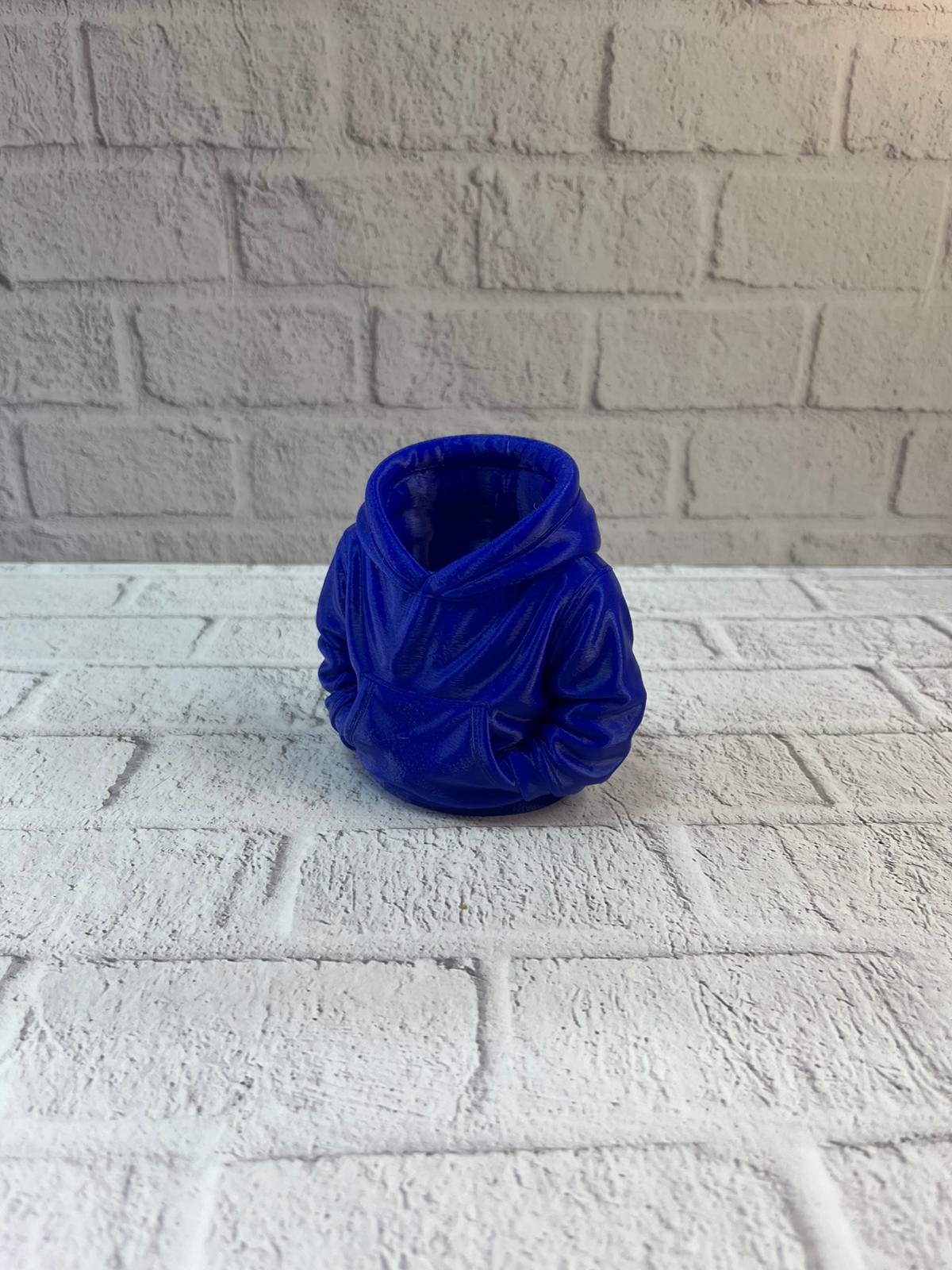 Lacivert Hoodie Kalemlik 10x10 cm Masa Üstü Düzenleyici - Lisinya