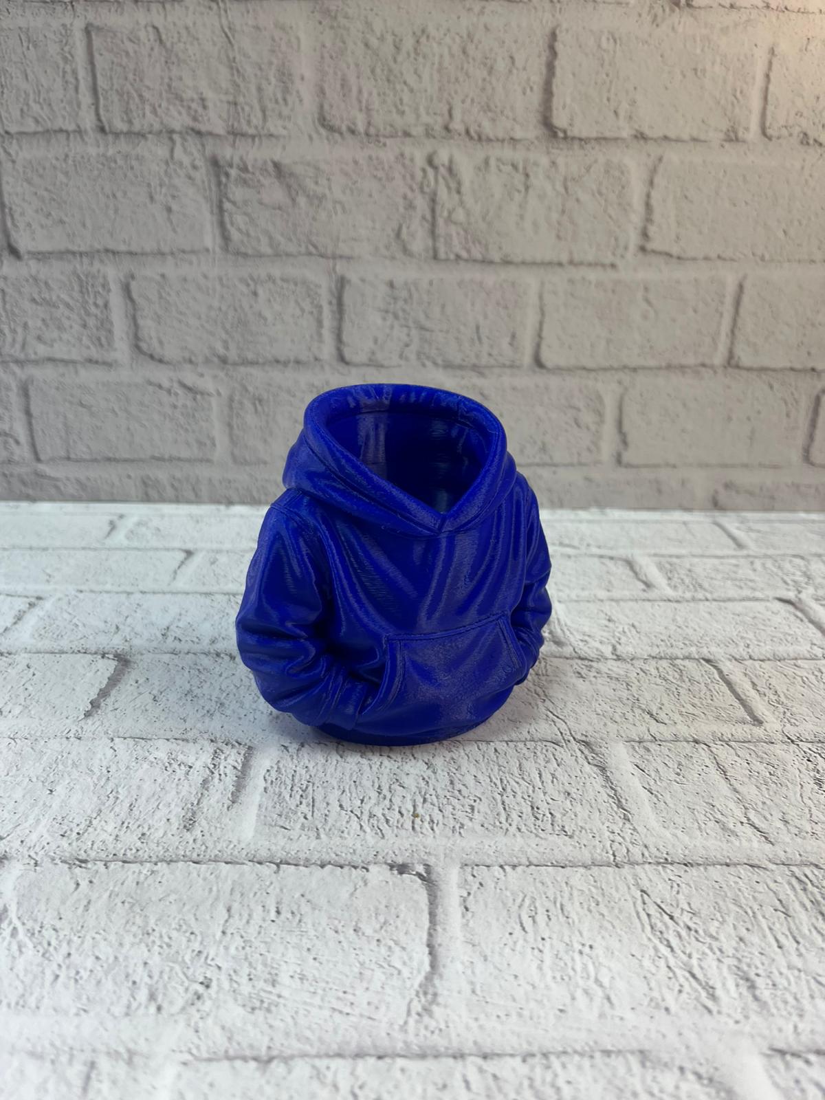 Lacivert Hoodie Kalemlik 10x10 cm Masa Üstü Düzenleyici - Lisinya