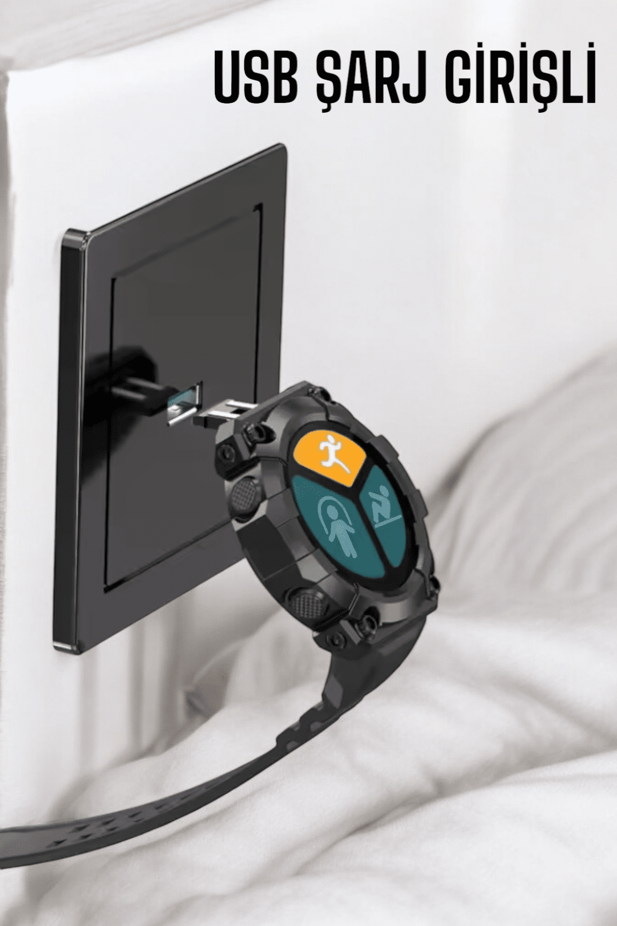 Yeni Nesil Pro Akıllı Saat Sağlık Ve Spor Takibi Yapabilen - Lisinya