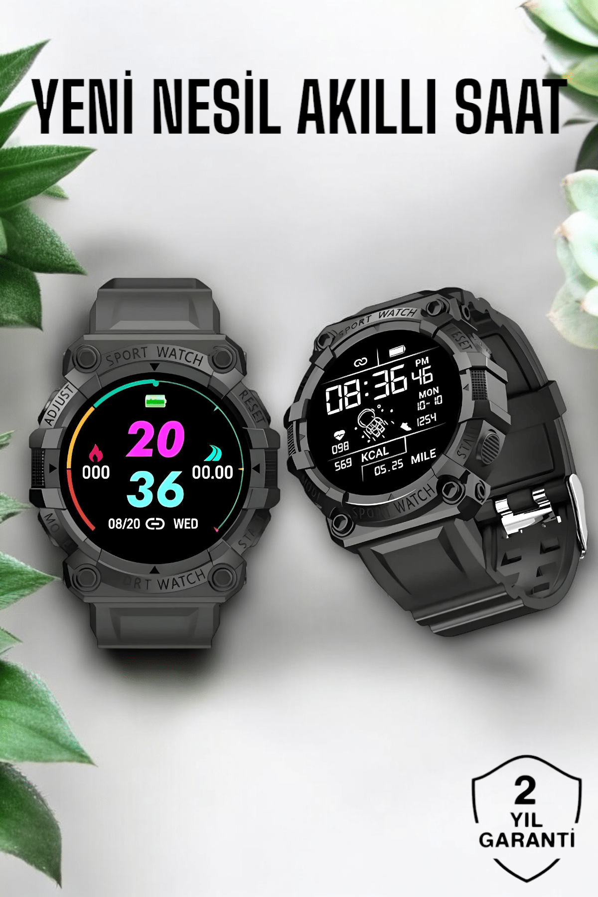 Bluetooth 5.0 Destekli Çok Fonksiyonlu Yeni Nesil Akıllı Saat - Lisinya